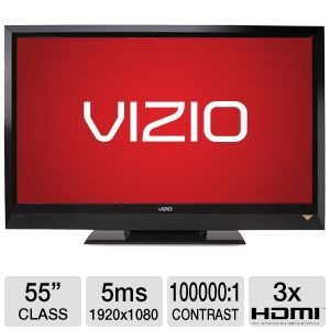 VIZIO 55\" LCD HD TV NEEDS ONE REPAIR