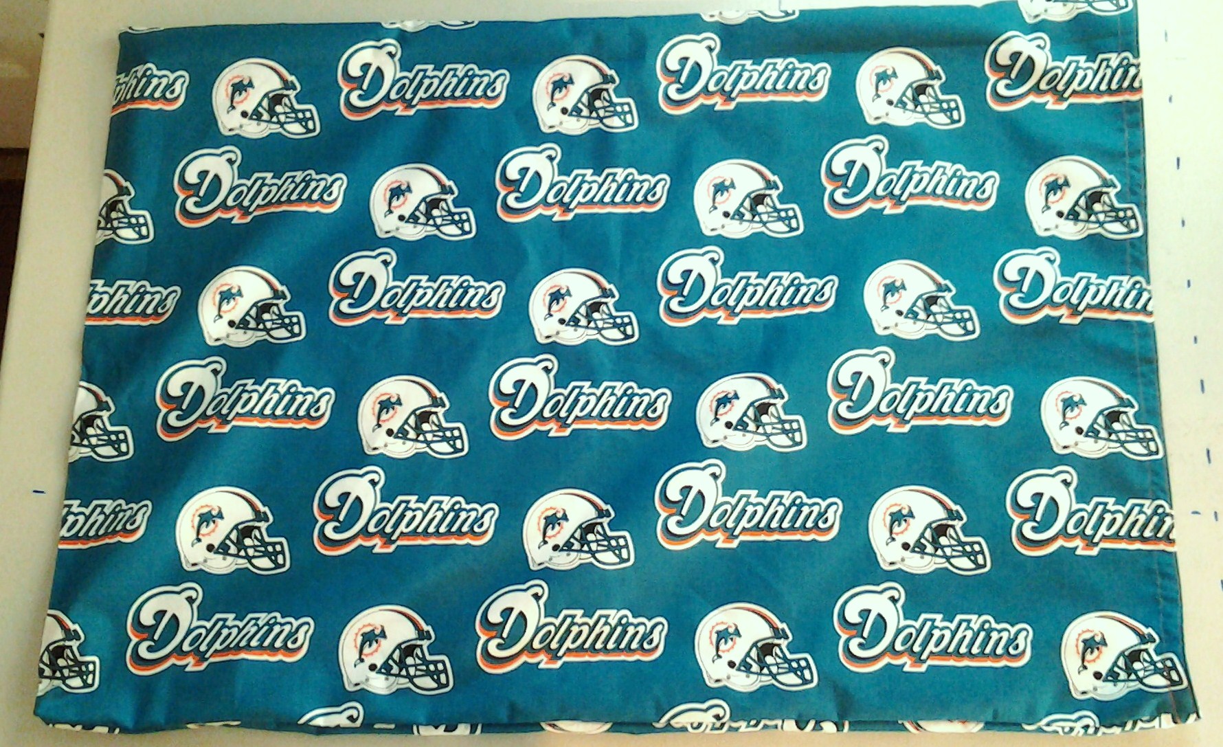 Pillowcase of the NFL Miami Dolphins 241966