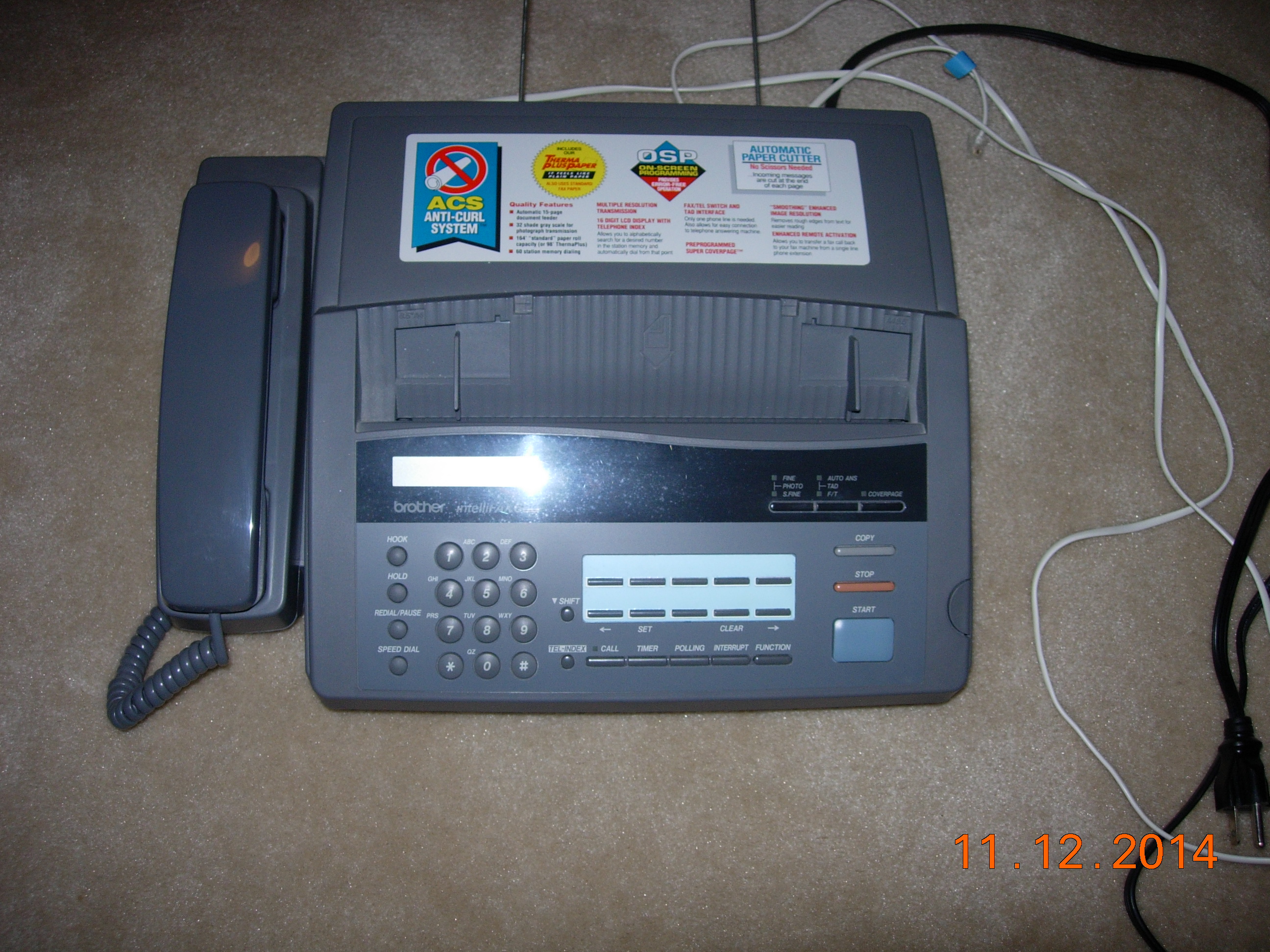 Brother intellifax 680