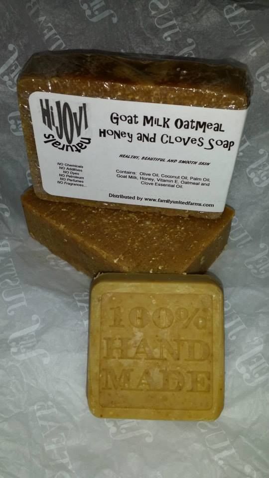 Goat\'s Milk, Oatmeal & Honey Soap