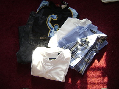 boys Dress Shirts and Jeans