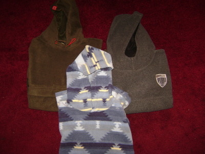 Boys fleece hoodies