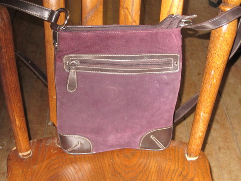 Purple Cross-Shoulder Bag