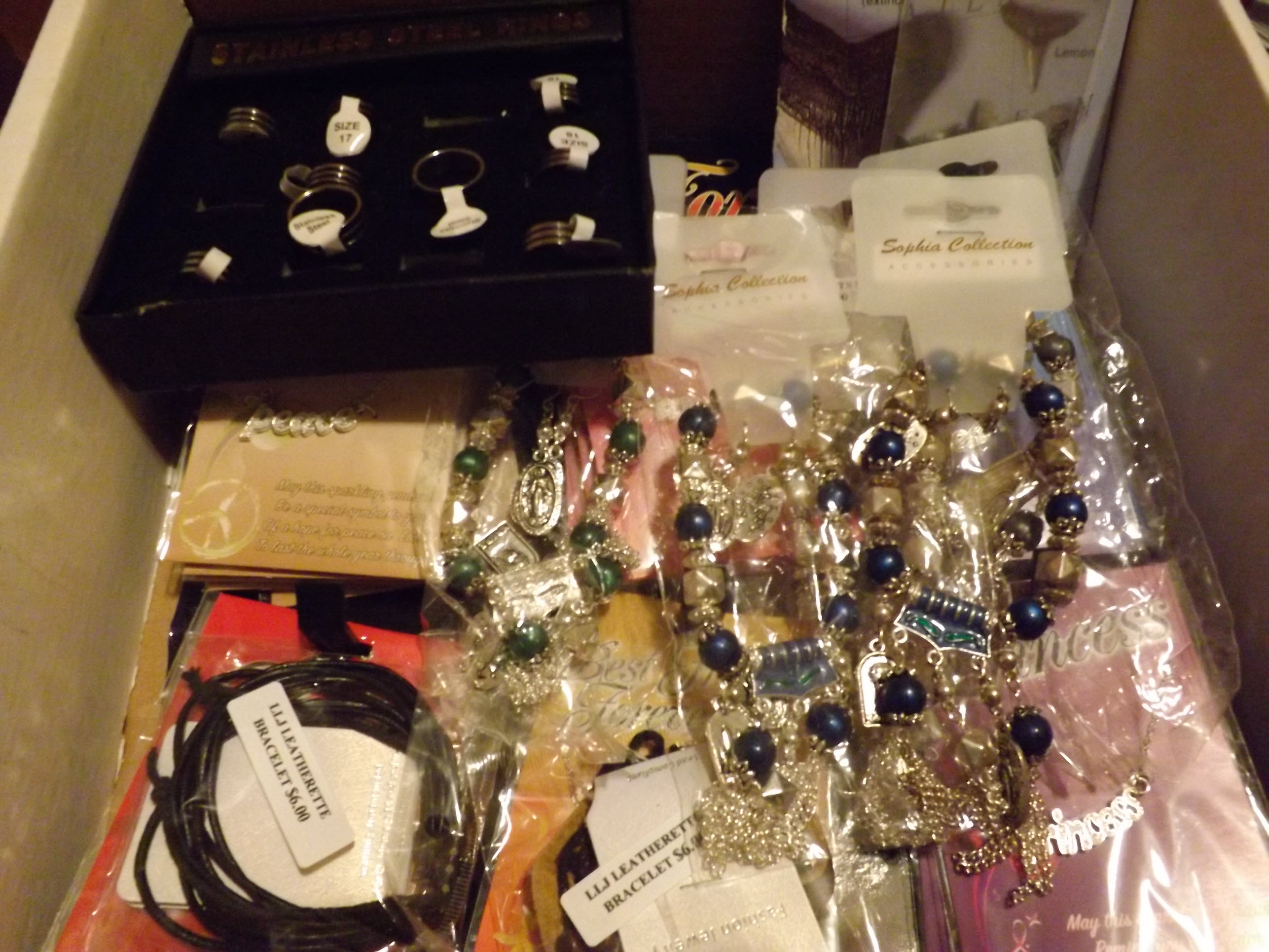 Over 35 pieces of new Costume Jewelry