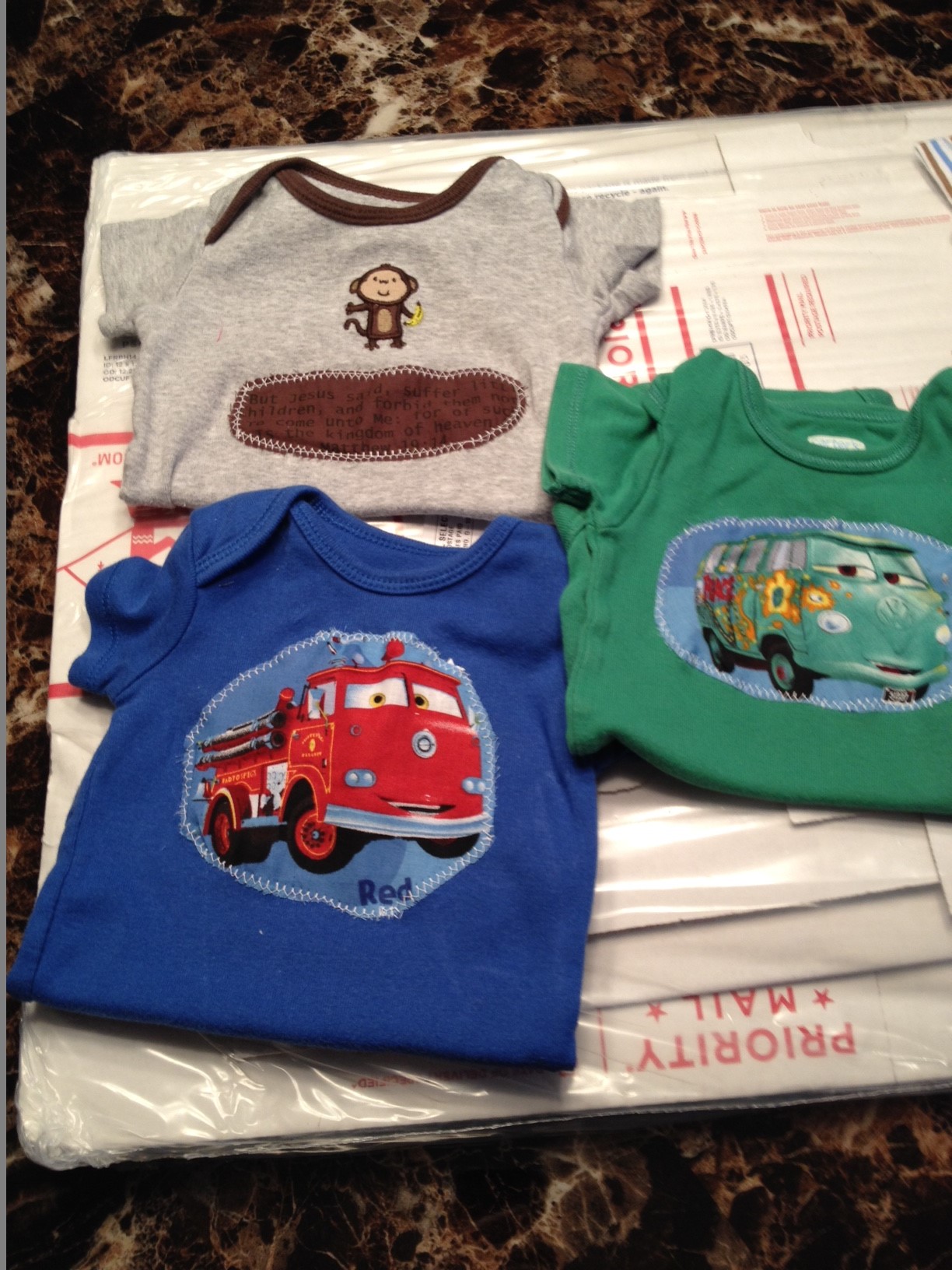 Baby Onesies - size 3 months, set of 3