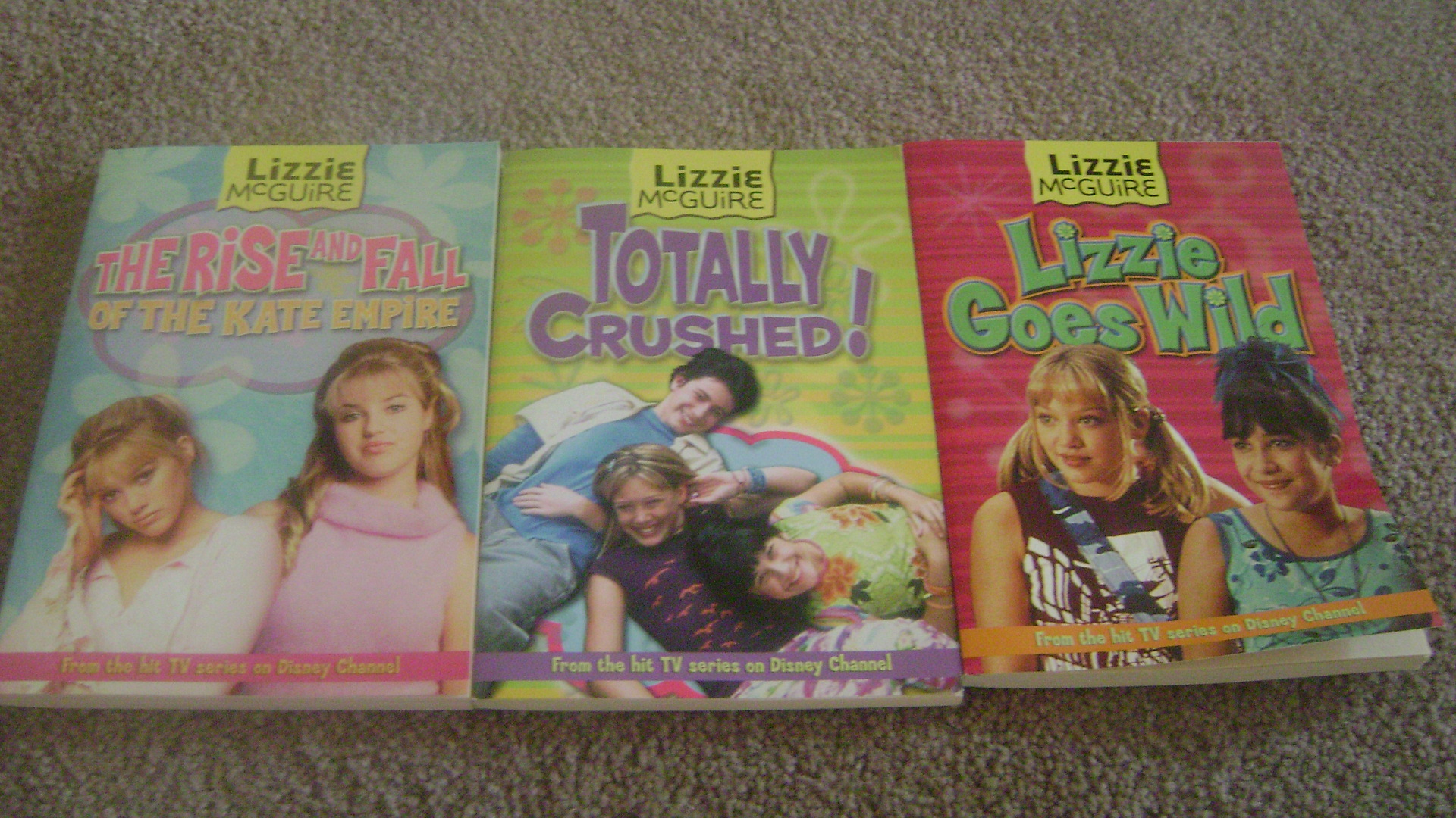 3 Lizzie McGuire children\'s books