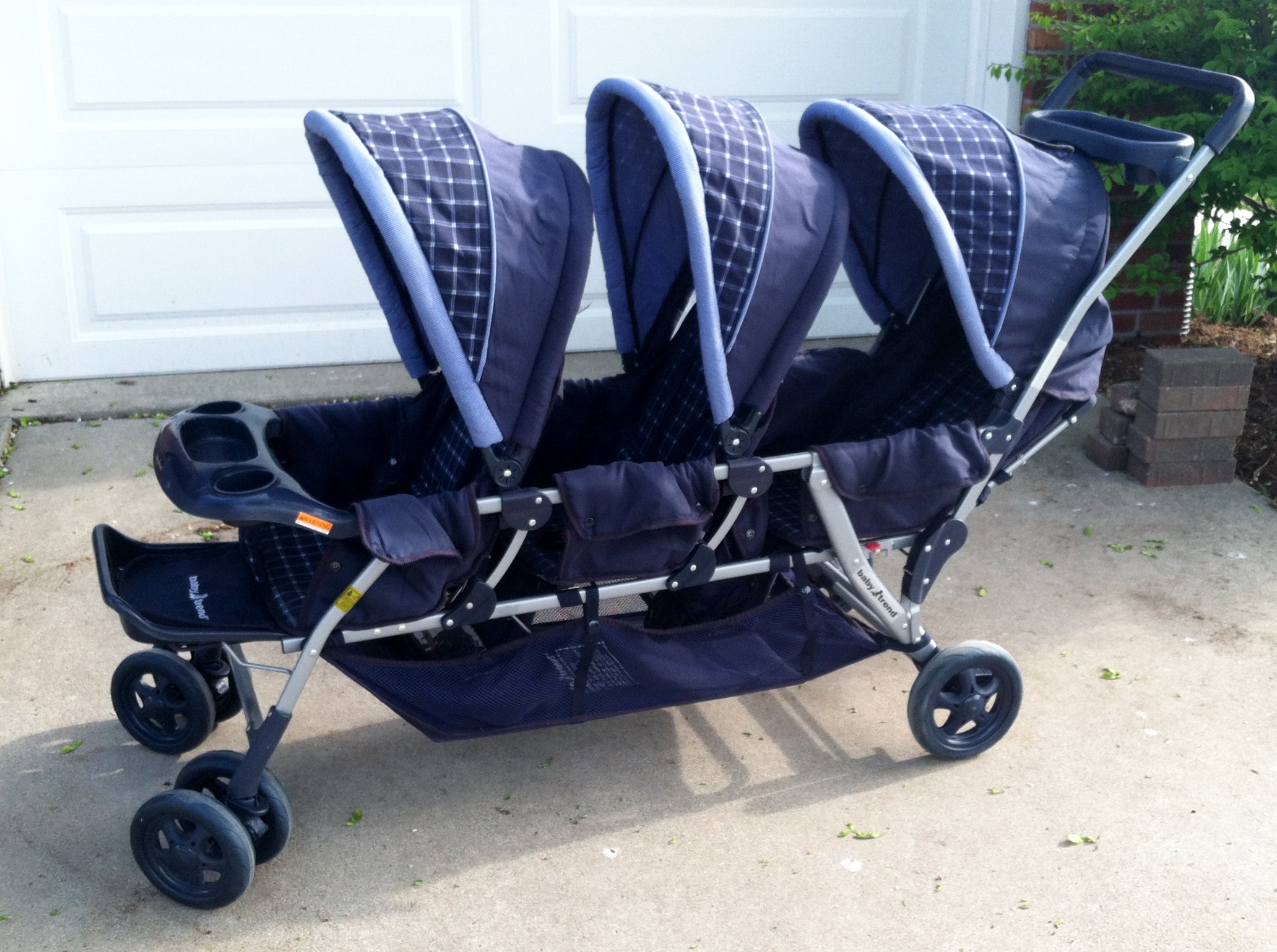 Baby Trend Triplet Stroller -new price!!!
