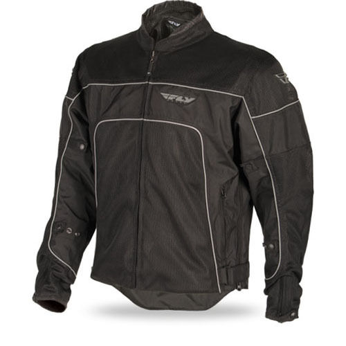 XL FLY COOLPRO MOTORCYCLE JACKET - BLACK