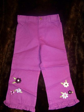 Faded Glory Purple Infant Pants