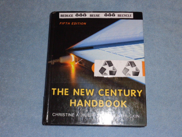 new century hand book fifth edition in good shape