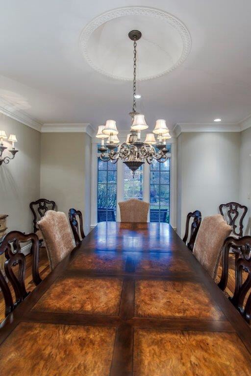 Dining Room Table and 12 Chair Set