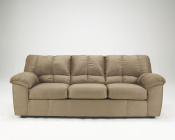 Ashley Sofa and Loveseat Set in Mocha (2 pieces)