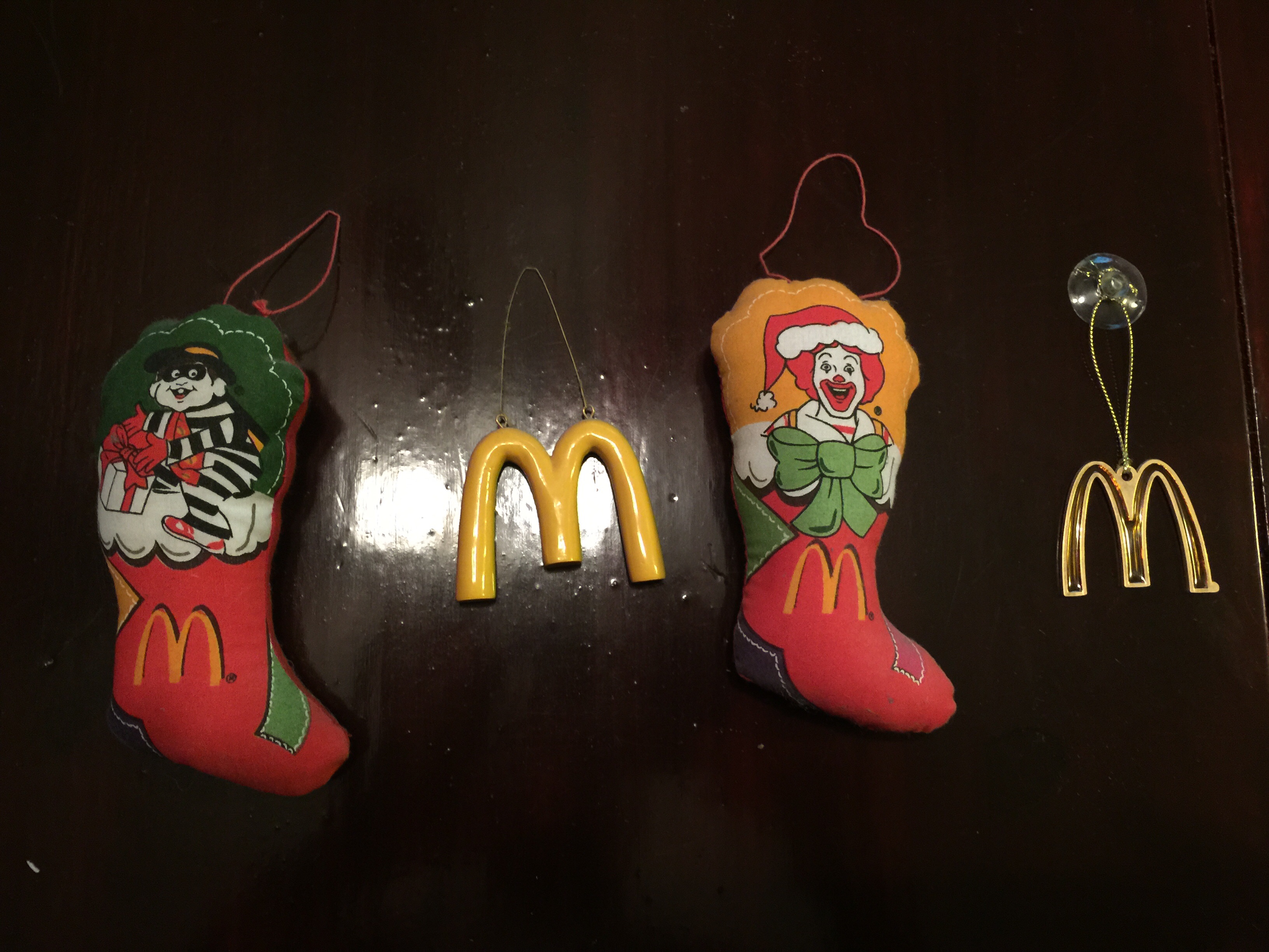 McDonald\'s Xmas ornaments