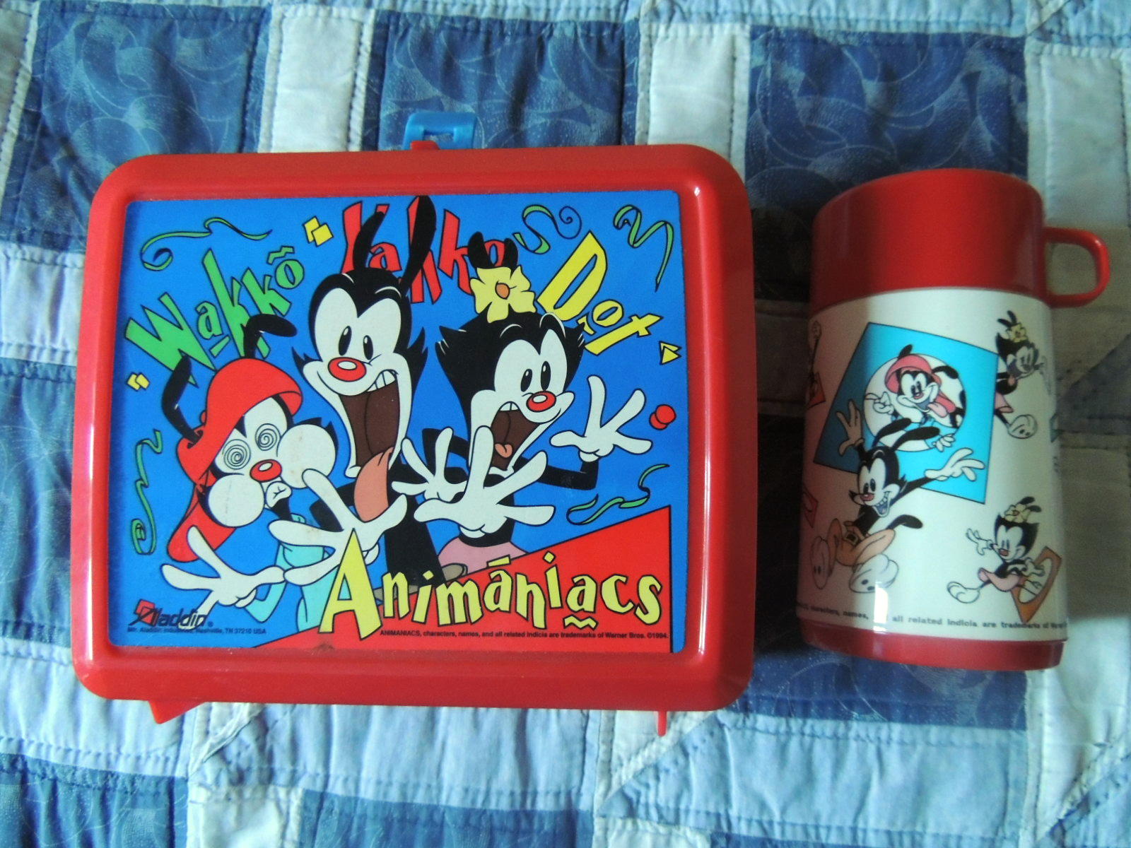 Animaniacs Lunchbox with thermos
