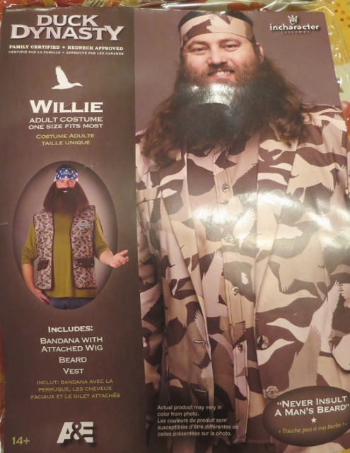 Willie Duck Dynasty Halloween Costume