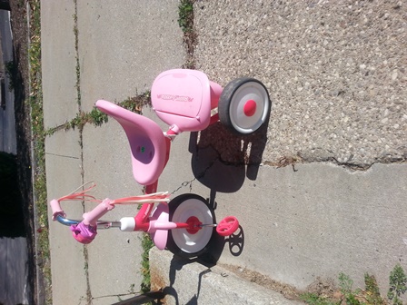 Pink Toddler Tricycle