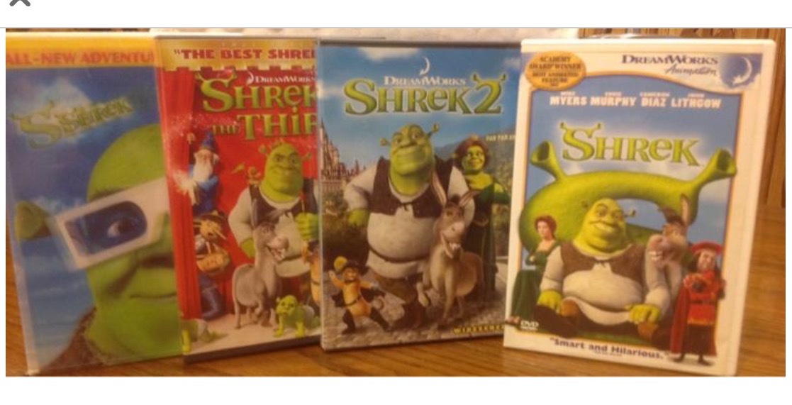 Shrek DVD Set