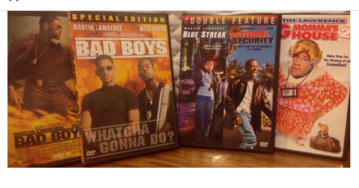 Martin Lawrence DVDS