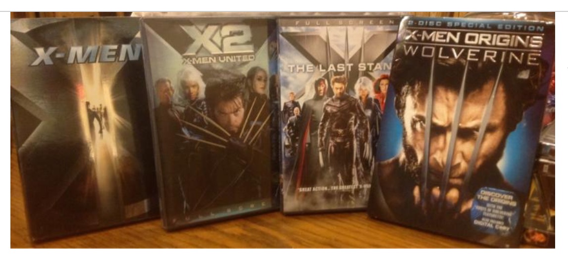 X-Men DVDS