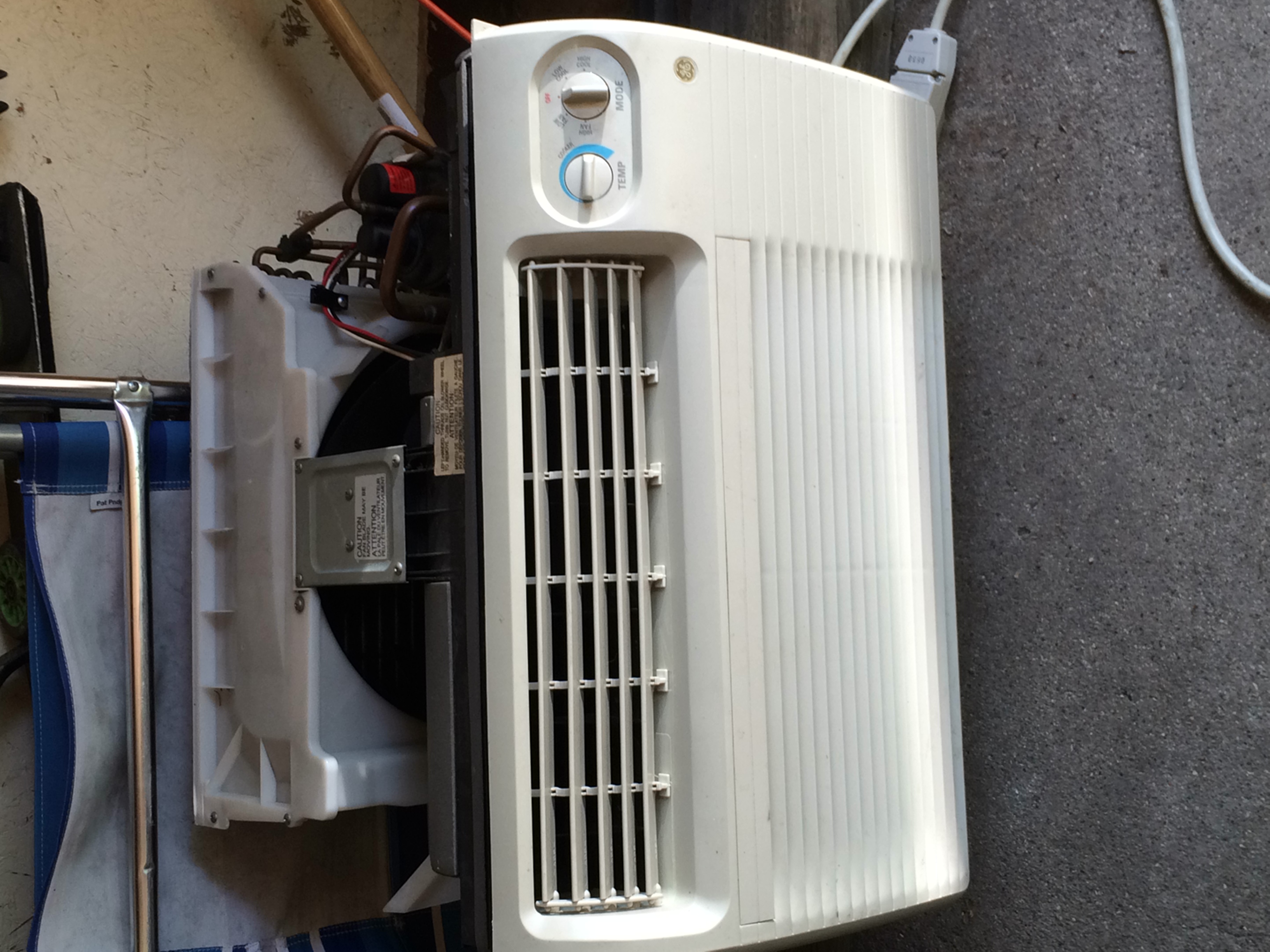 GE window air conditioner 220v