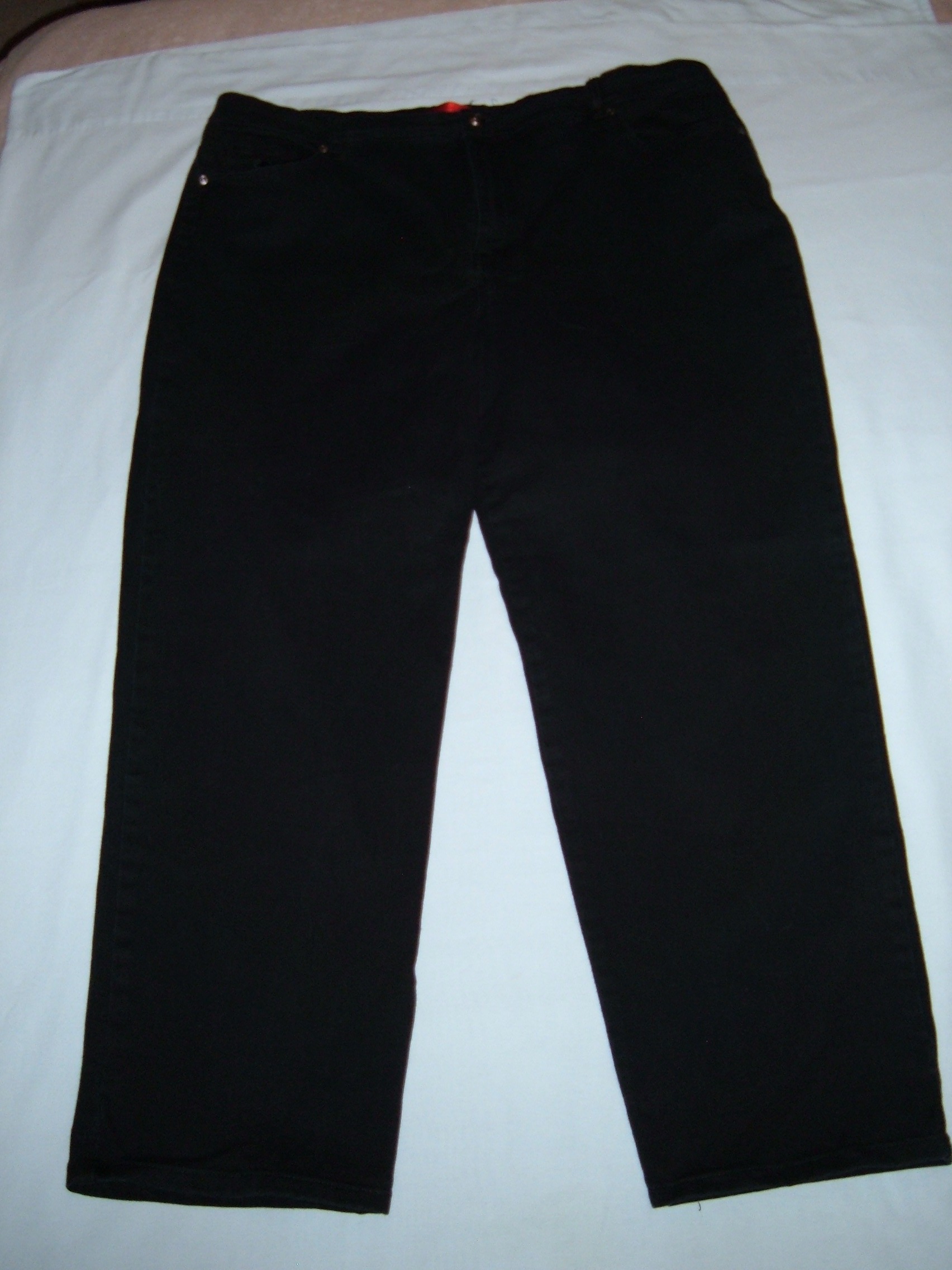 Gloria Vanderbilt Women\'s 22/W Med Black Jeans