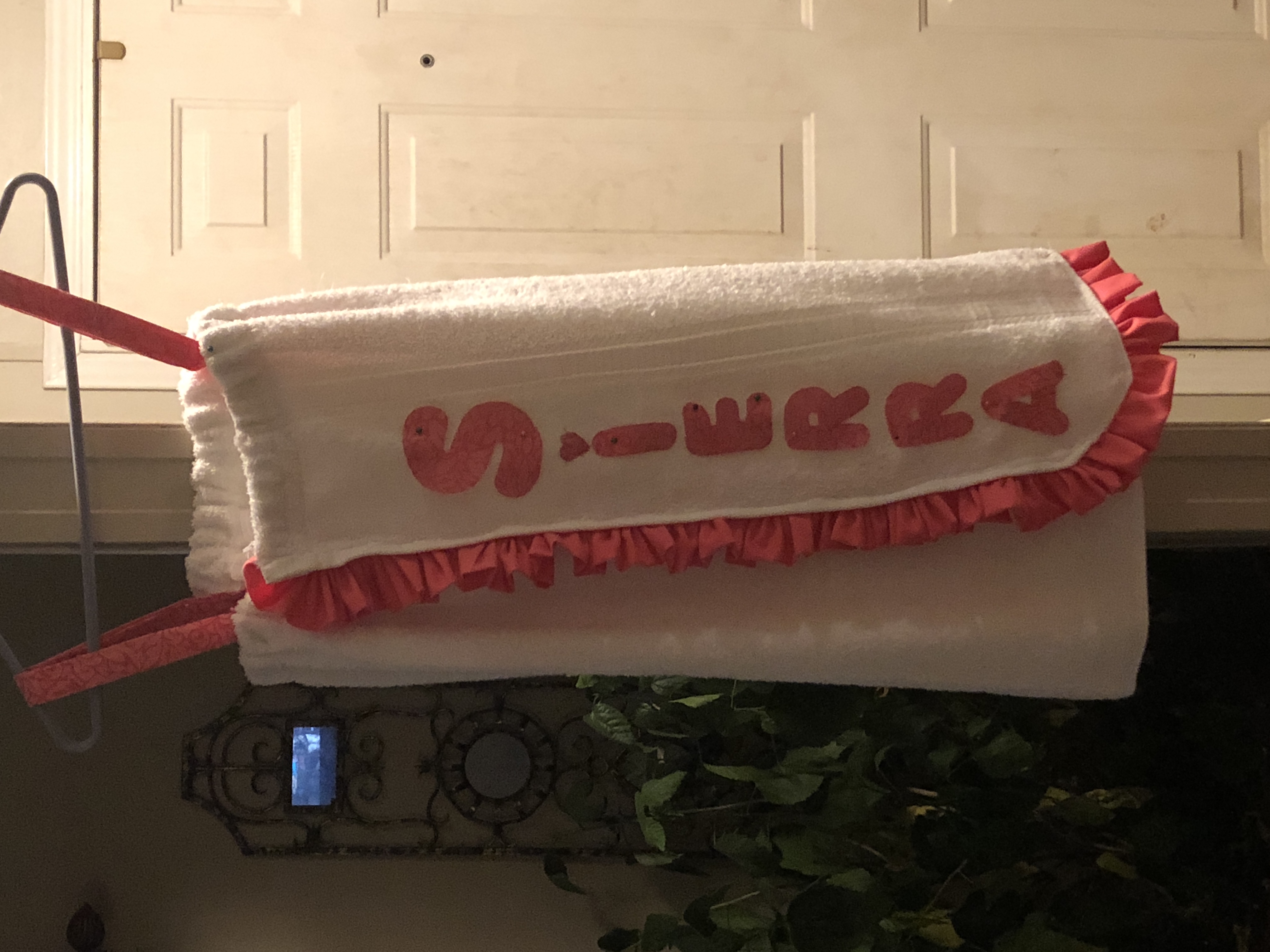Towel wraps with matching turbine