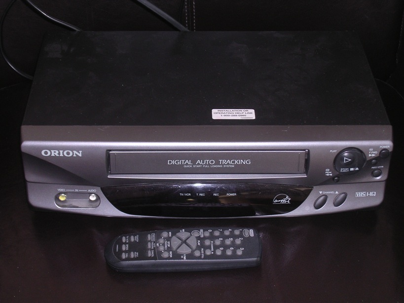 Orion VCR w/ Remote