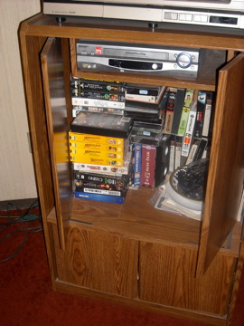 Mueble para Television & Video VHS o DVD