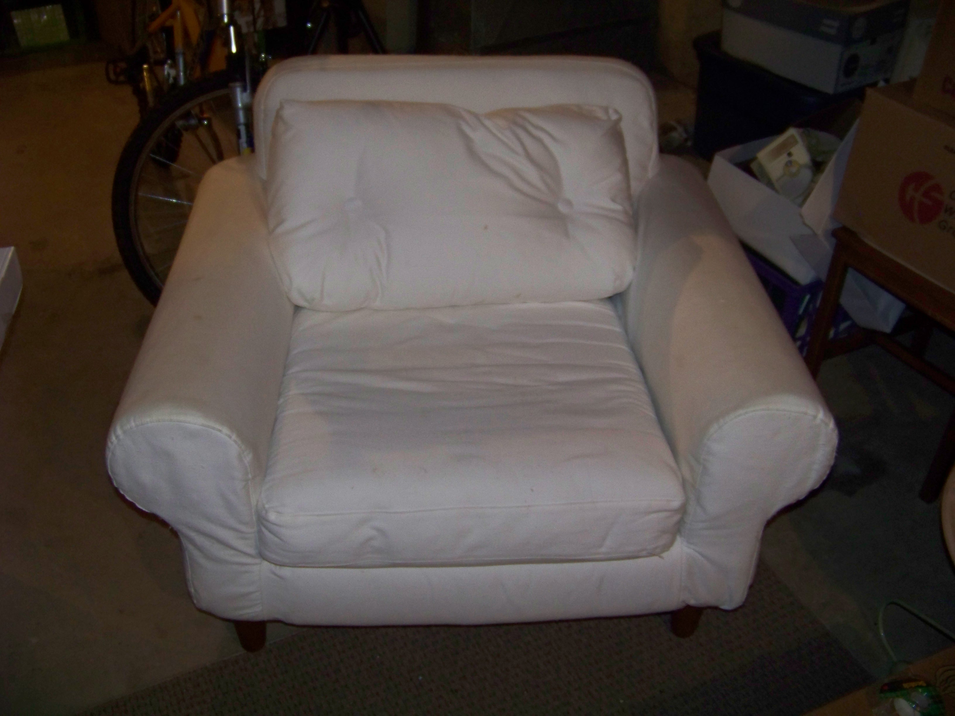 White IKEA Chair
