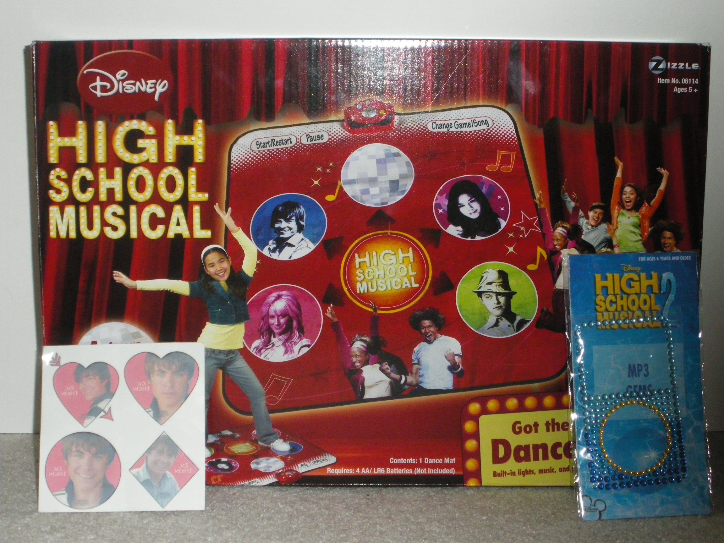 High School Mustical Dance Pad + Extras