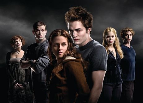 Twilight Poster - Bella and the Cullens Style E