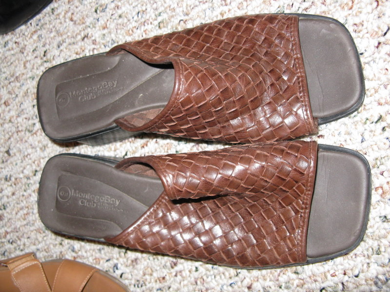 Brown sandals