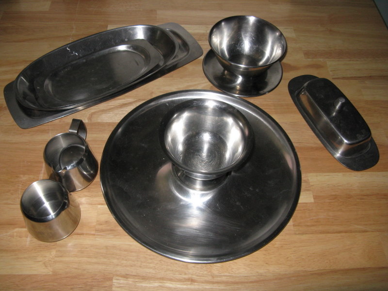 Stainless Steel Servingware