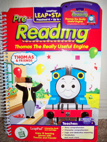 LeapPad Phonics Book - Pre-Reading Thomas the Really Useful Engin
