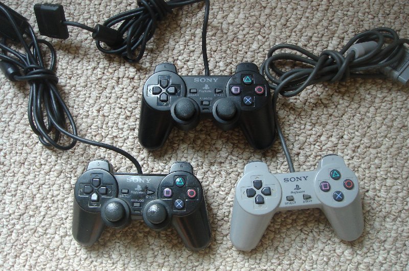 PS2 Controllers (3 qty)