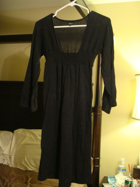 Black Sweater Dress from Express