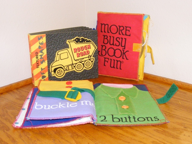 Busy Book Set with Foam Book
