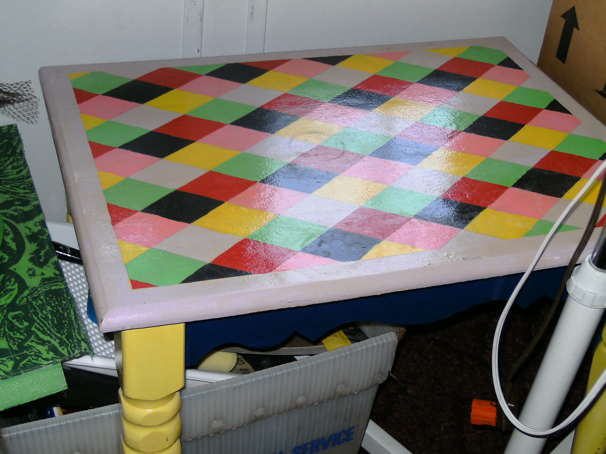 Childs colorful table