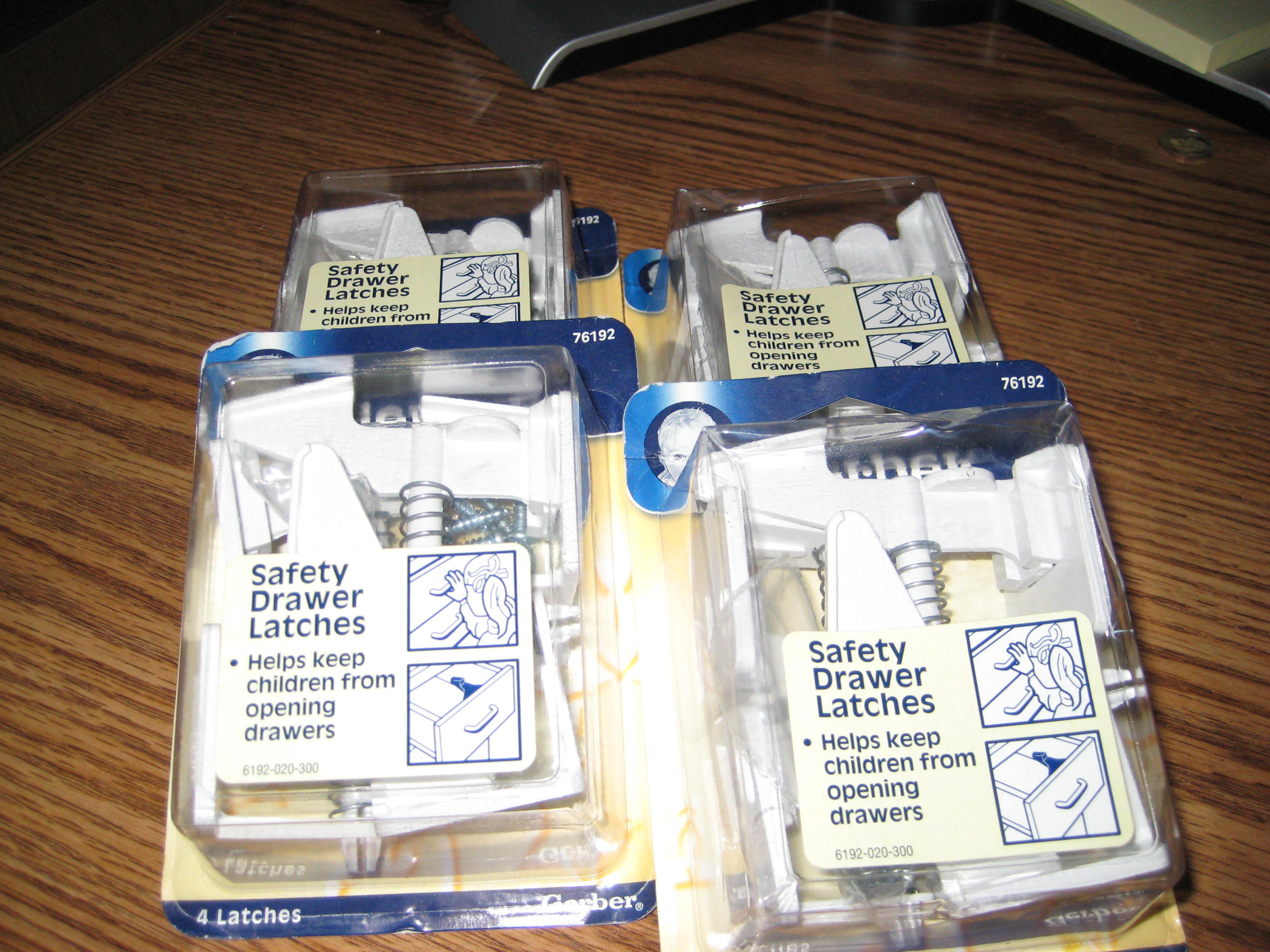 Gerber Safety Drawer Latches - 4 boxes