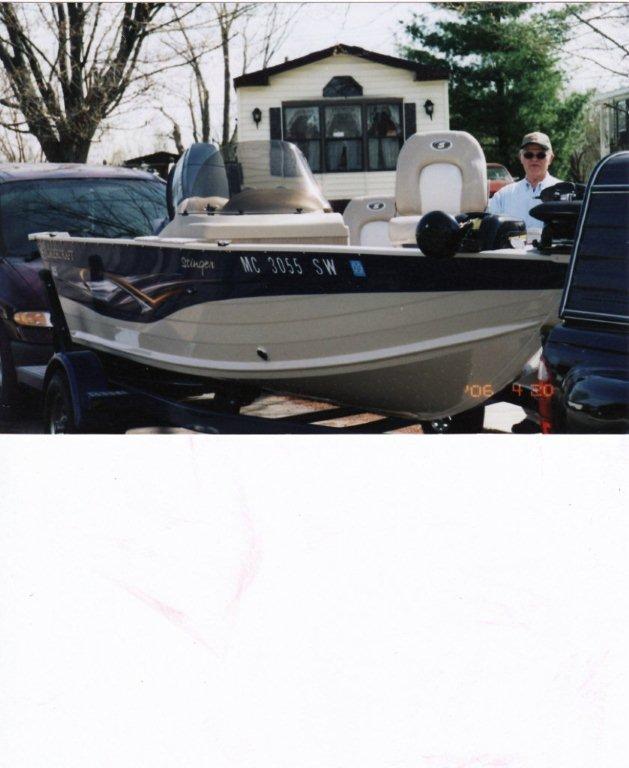 2006 SMOKER CRAFT 16FT FISHING BOAT 160