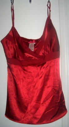 Red Cami Tank