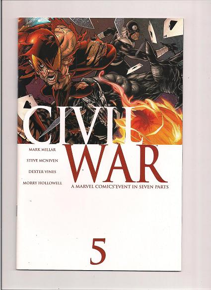 Civil War *Issue #5    *Marvel Comics