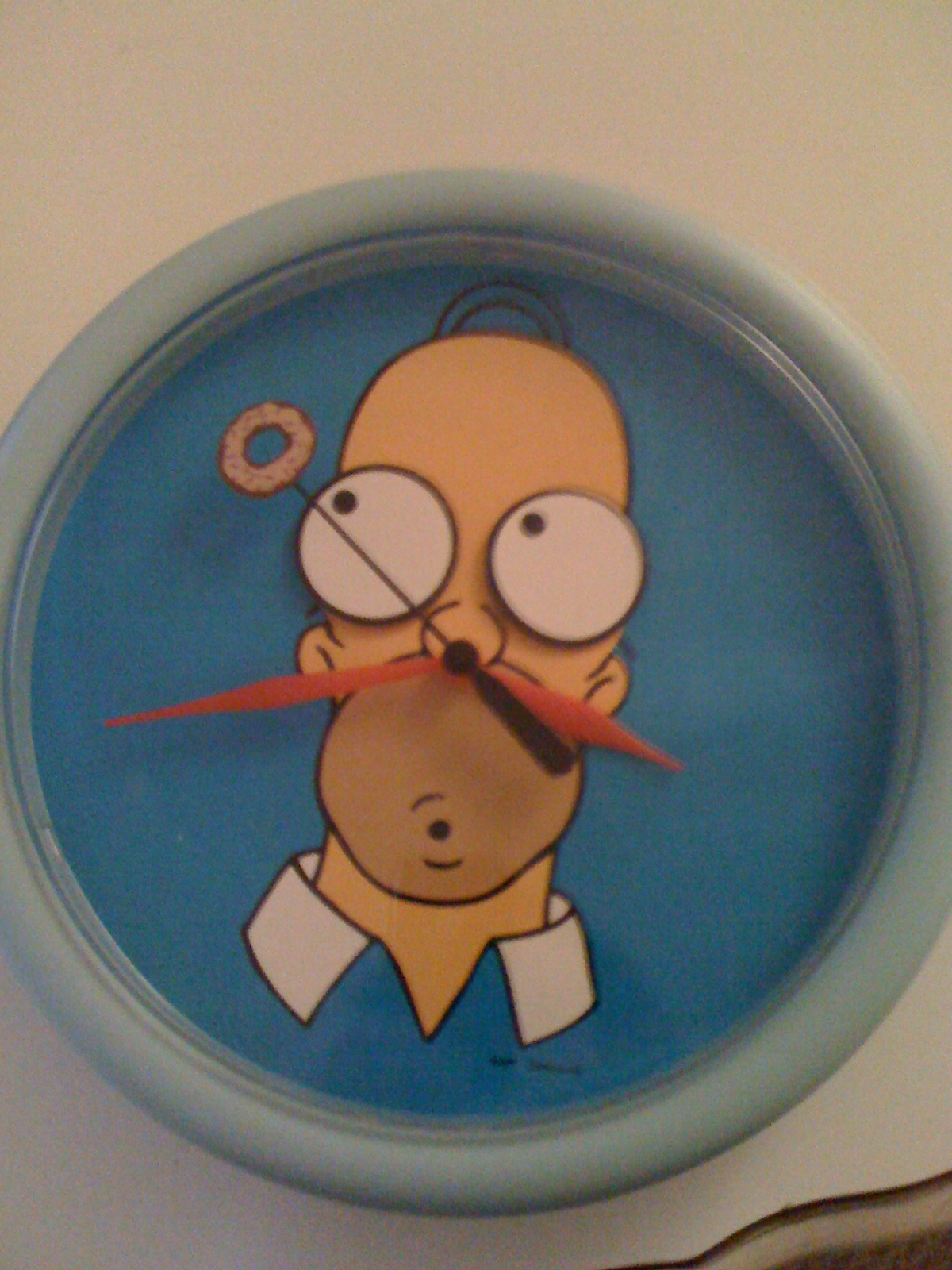 Simpson\'s Wall Clock