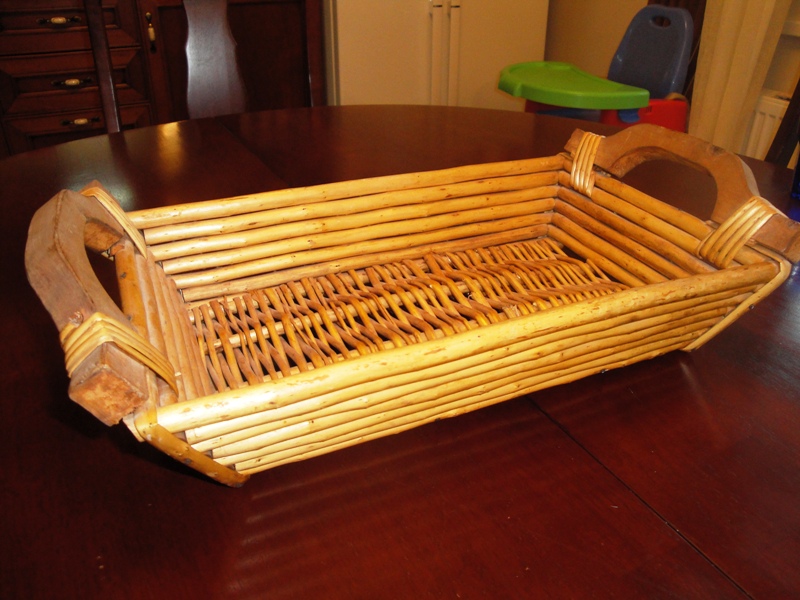 Basket - rectangular with handles