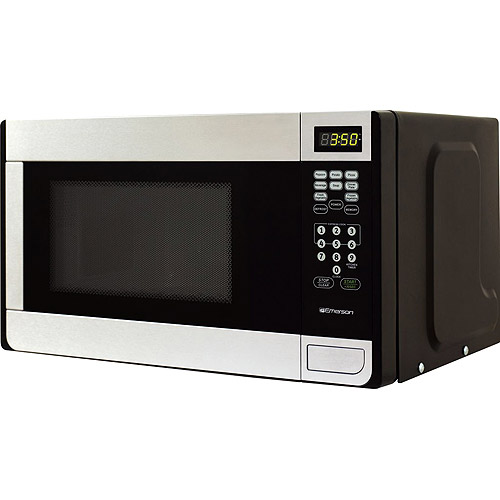 Emerson Microwave (black and stainless)