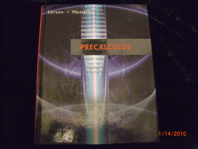 Precalculus by Larson Hostetler 7 editon
