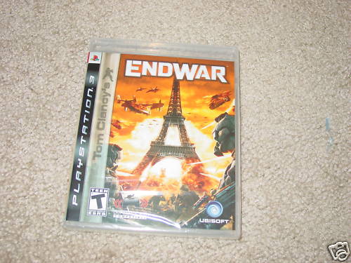 (= Playstation 3 =) Tom Clancy\'s EndWar (FACTORY SEALED!!!!)