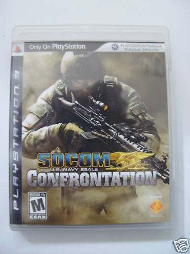 (= Playstation 3 =) SOCOM: Confrontation (FACTORY SEALED!!!!)