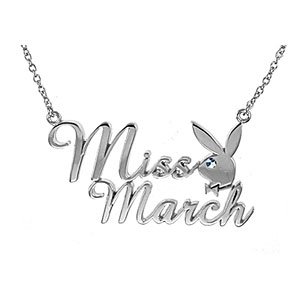 MISS MARCH PLAYBOY NECKLACE