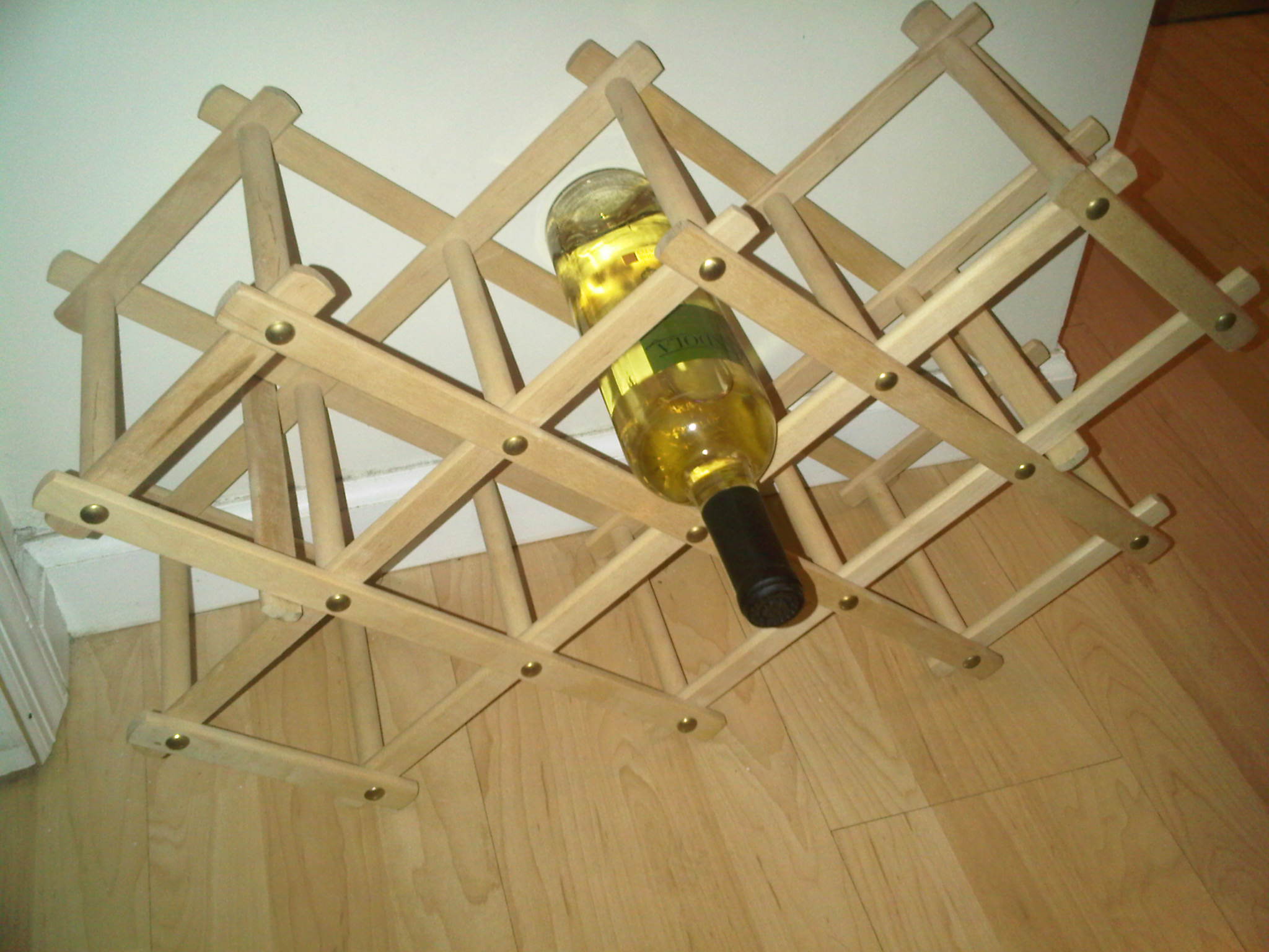 Wooden Wine Rack (Foldable)